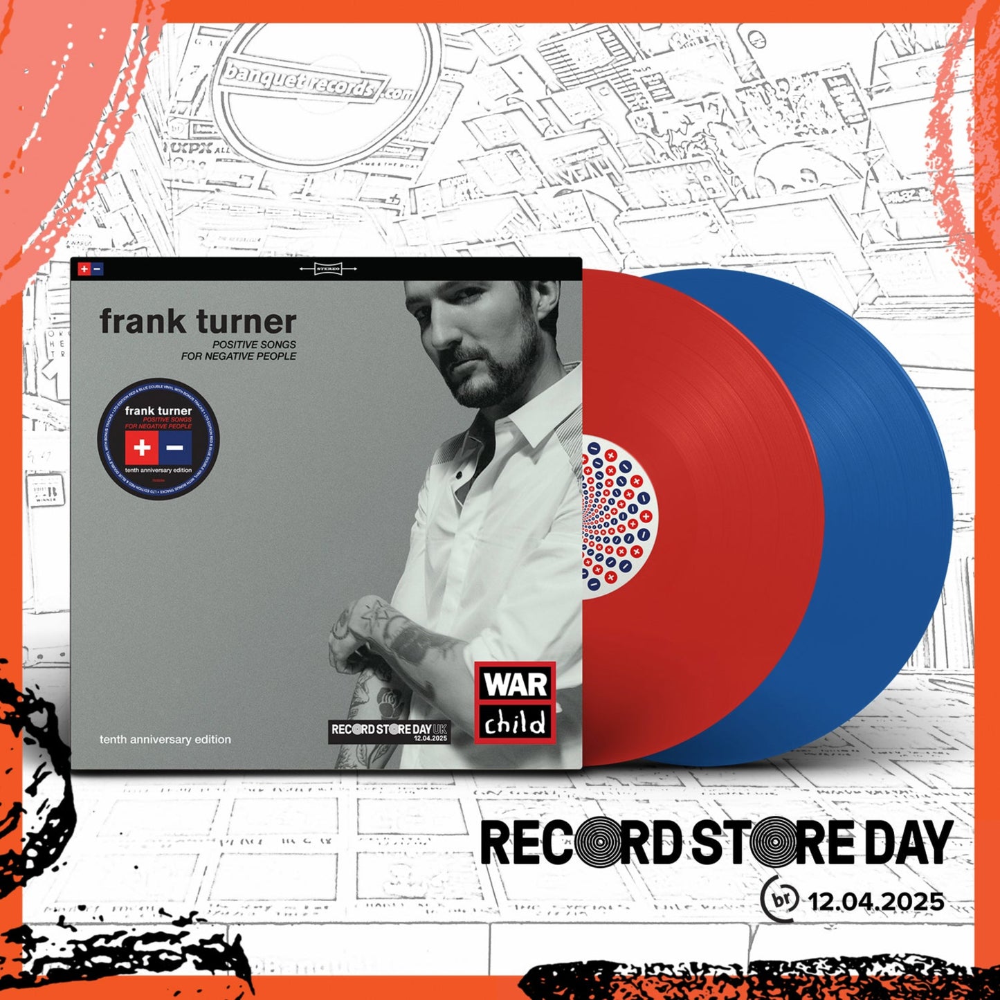Frank Turner | Positive Songs For Negative People (10th Anniversary Edition) (RSD 2025)